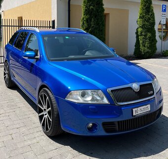 Škoda Octavia II RS 2.0TDi SWISS Blue - 7
