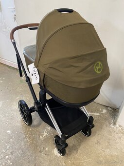 Kočík Cybex Priam Chrome Brown - Trojkombinácia - 7