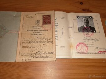 Cestovné pasy a vkladná knižka - 7