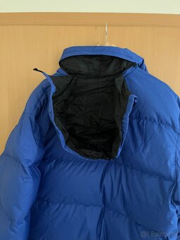 Modrá pánska páperová bunda - 7