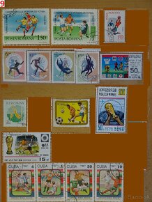 Nádherné poštové známky FUTBAL - 7