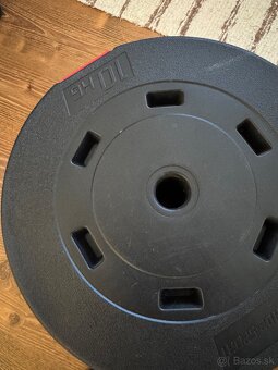 Nakladací činkový set Premium 125kg - 7