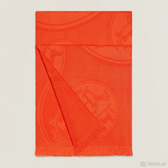 Štola Hermes New Libris Orange Vif - 7