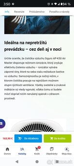 Siguro AP-K50 ČISTIČKA VZDUCHU - 7