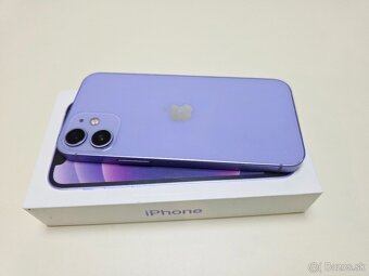 APPLE 12 MINI 64GB,PURPLE,ZDRAVIE BATERKY 100% - 7