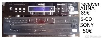 predám rôzne zosilovače a hifi veže - 7