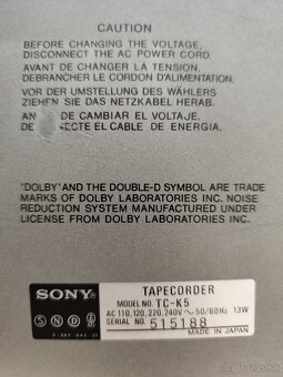 SONY HiFi retro zostava - 7