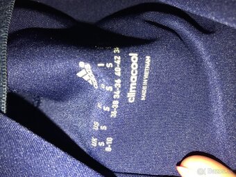 ADIDAS originál kráľovská Modra damske tielko S - 7