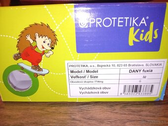 Dievčenské barefoot DANY FUXIA, Protetika - veľ.32 - 7