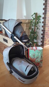 Kombinovaný kočík s fusakom+Pampers č.1 - 7