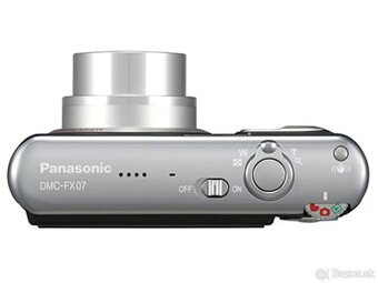Panasonic DMC-FX07 + nabíjačka, statív, puzdro...100% stav - 7