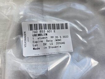 VOLKSWAGEN predny znak pre modely s adaptivnym tempomatom - 7