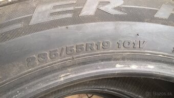 2 ks LETNÉ 235/55 R19 101V BRIDGESTONE 5-6 mm LEN 19,99€/kus - 7