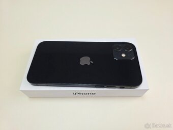 APPLE IPHONE 12 64GB BLACK,ZDRAVIE BATERKY 100% - 7