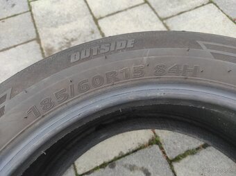 Letné pneu 185/60R15 Kumho 4ks - 7