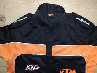 Nohavice Rukka, košela KTM Racing a bunda Frank Thomas - 7