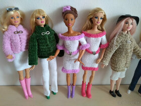 oblečenie vesty rolák šaty pre bábiky barbie ken - 7