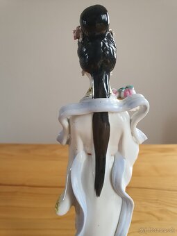 Retro porcelánové sošky Gejša - 7
