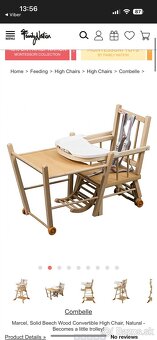 Vysoká stolička Combelle - 7