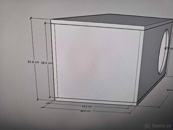 Box pre 15" subwoofer - 7