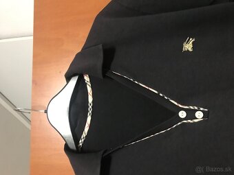 BURBERRY black damske tricko S/M - 7