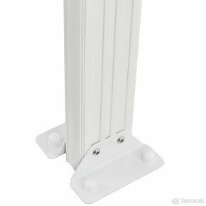 Hliníková pergola Borneo 4 x 3 a 6 x 3 - biela transparentná - 7