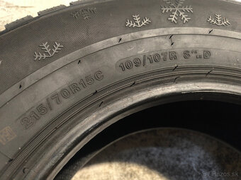215/70 R15C Zimné pneumatiky Fortuna Winter 2 kusy - 7