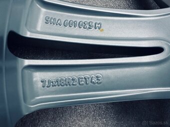 Originál letní kolesa 18” VW Tiguan Sebring - 7