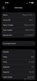 Apple iPhone 14 Pro 128 GB Space Black - 7