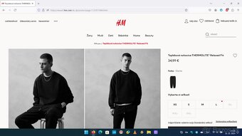 Kapsáče HM z RIPSTOPU, Tepláky THERMOLITE HM, Kapsáče Zara - 7