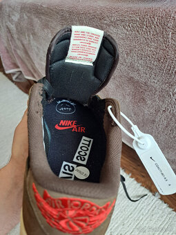 Predám tenisky Nike Air Jordan 1 travis scott - 7