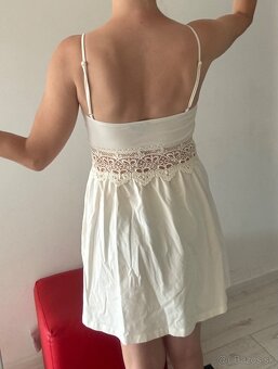 Čipkovane letné minišaty XS Topshop - 7