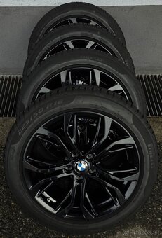225/50 R18 zimné+disky BMW Y-Spoke 566 Black - 7