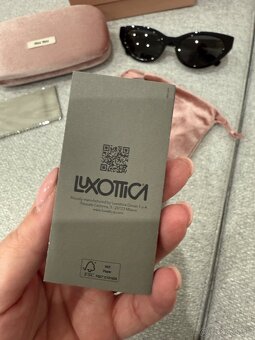 Miu miu dámske slnečné okuliare / nové, komplet balenie - 7