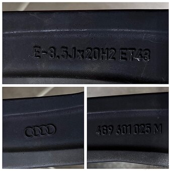 Audi Competition Black 5x112 R20 - 7