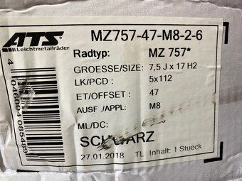 5x112 R17 7,5J ET47 ATS Mizar - 7