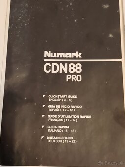 Numark Cdn 88 Pro(Slot), A.Audio 2422Pro,uloženky, predam - 7