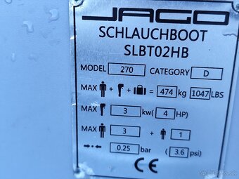 Nafukovací čln lodný motor Honda - 7