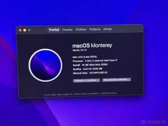 #024 - Apple Mac mini 2014/i7/16GB/512GB - 7
