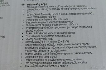 Multifunkčný krájač - 7