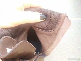 NOVÉ hnedé kožené členkové topánky Firetrap, veľkosť 38 - 7