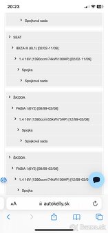 Luk spojková sada - 7