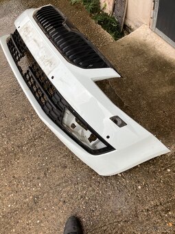 predni naraznik octavia iii 3 12-17 bily ostri pdc - 7