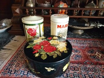 Retro plechové dózy - 7