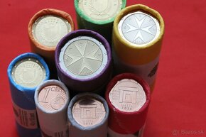 euromince centy 1+2+5cent - 7
