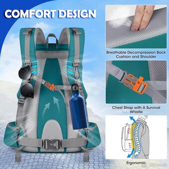 Turistický batoh 50L - 7