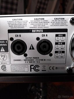 zosiľňovač Behringer iNuke  NU 6000  ako nový  - 7