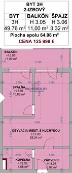 GREEN SIDE IX. - 2 - izbové byty s balkónmi - 7