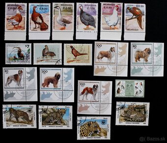 Mix známok Fauna - 7