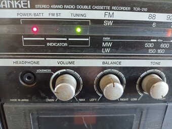 Sankei TCH 210EE radiomagnetofon Japan - 7